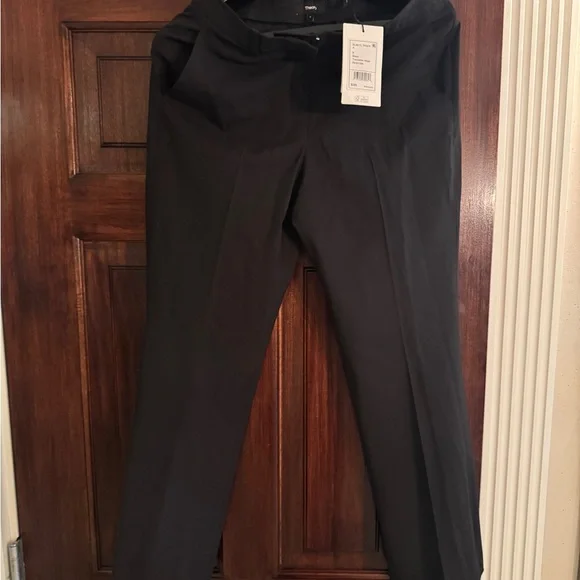 Theory Black Slim Wool Trousers NWT - Picture 5 of 9